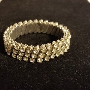 Vintage Faux Diamond Bracelet